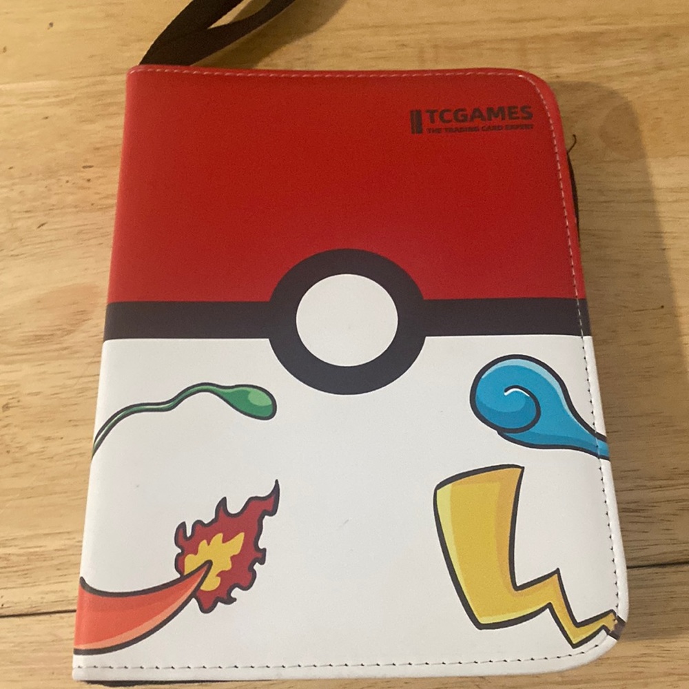 Pokemon cards including binder 44 cards.